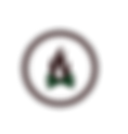Campfire Badge White