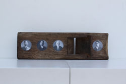 0009 27x8x3.4cm oil on wood 2015