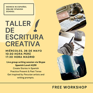 Spanish Level A2B1 Write Small Stories.