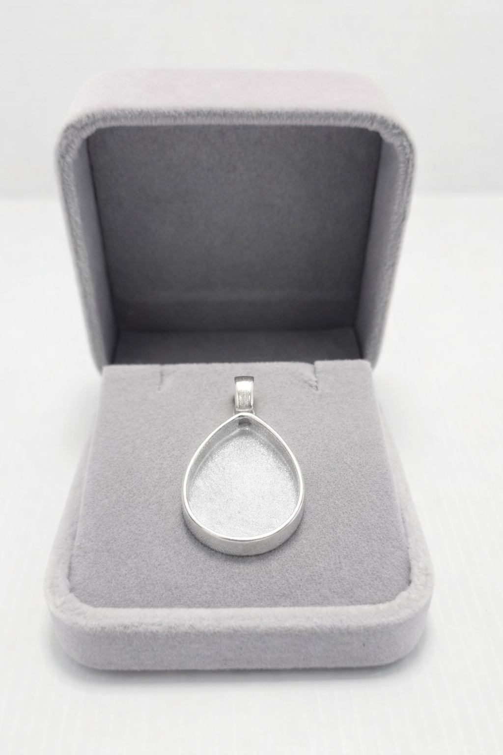 Large Teardrop Memorial Pendant 