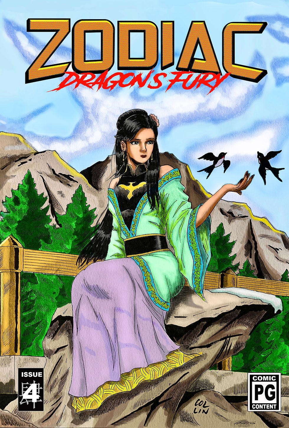 ZODIAC DRAGON'S FURY #4