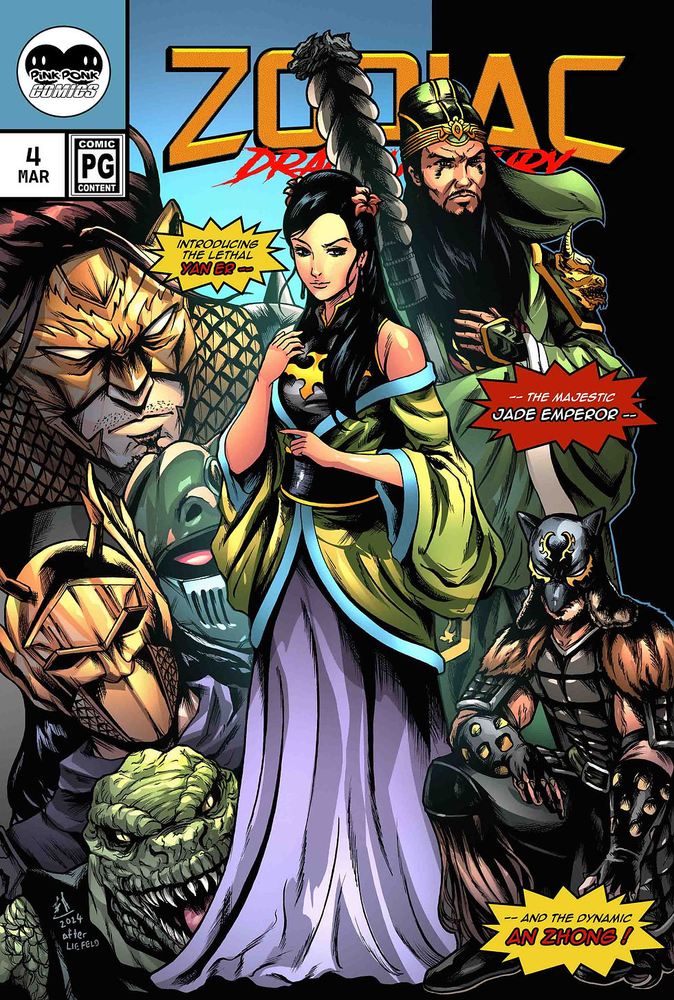 ZODIAC DRAGON'S FURY #4