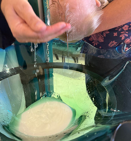 Holy Baptism administered at Grace Evangelical Lutheran Church LCMS - Destin