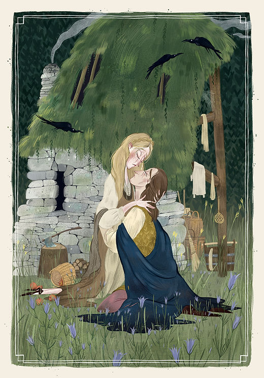 Rapunzel Folio Illustration award entry 2025 Alba Gil Celdran