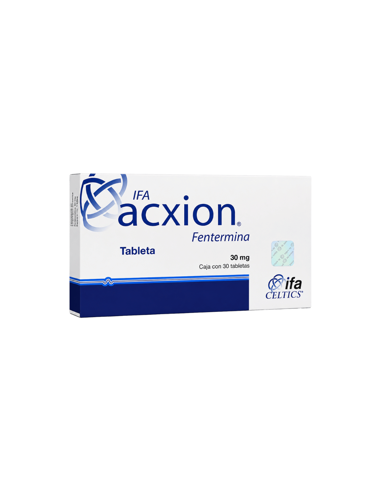 IFA Acxion Fentermina 30 mg 30 Tabletas