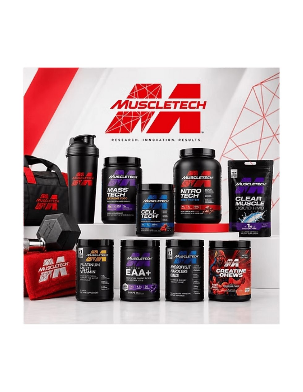 Miniatura: MuscleTech Platinum 100% Creatine Monohydrate 60 Servicios | Creatina Micronizad