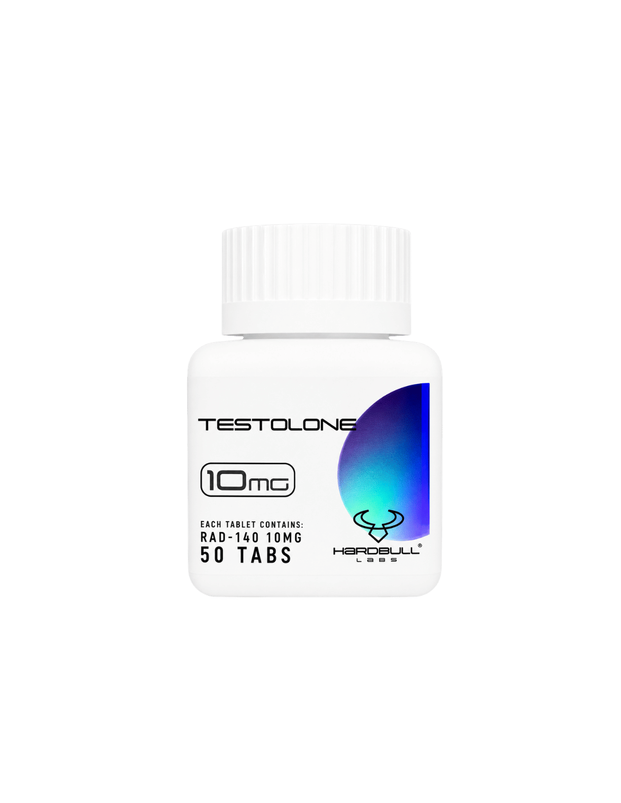 Hard Bull Testolone 10 Mg Rad-140 50 Tabs Oral