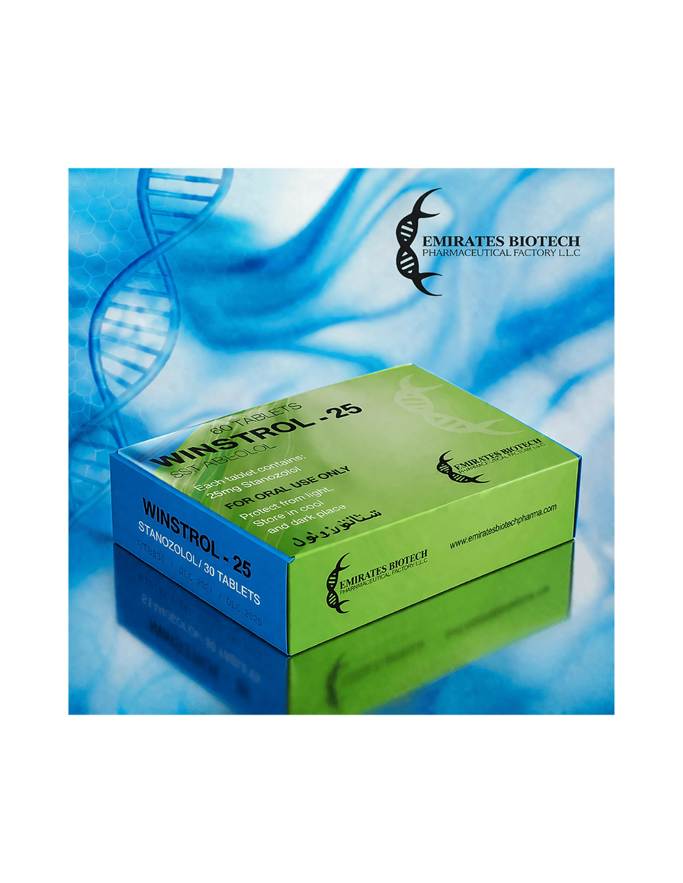 Miniatura: Emirates Biotech Winstrol 25 Mg 60 Caps Oral
