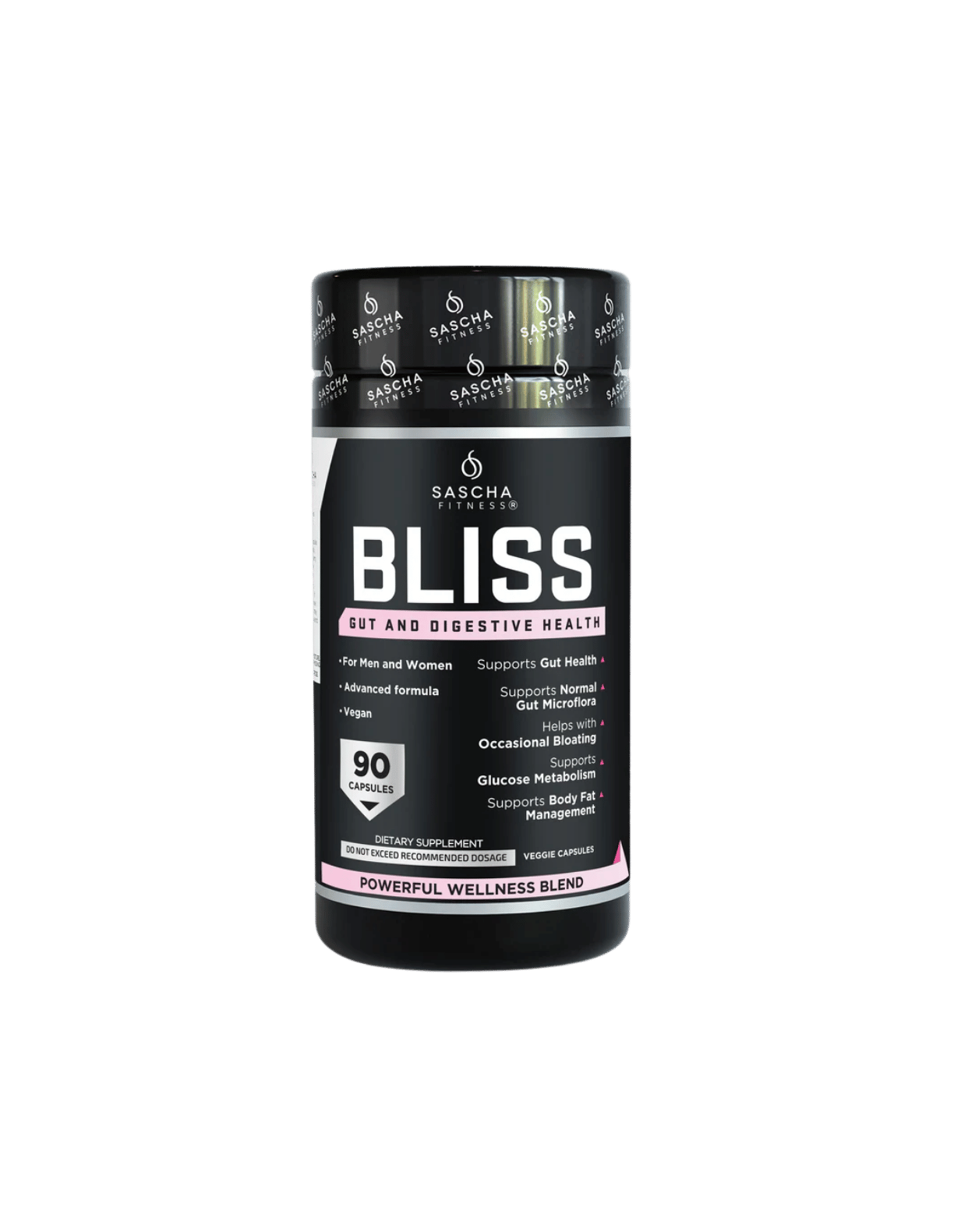 Sascha Fitness Bliss 90 Caps | Salud Intestinal, Probióticos y Digestión