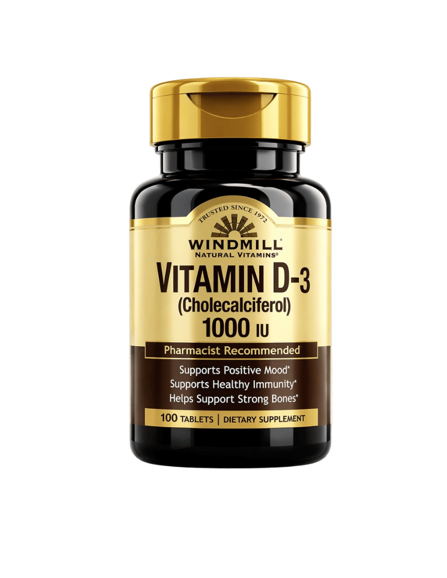 WHP Vitamin D3 1000 IU 25 mcg 100 Tabs | Fórmula Esencial y Diario