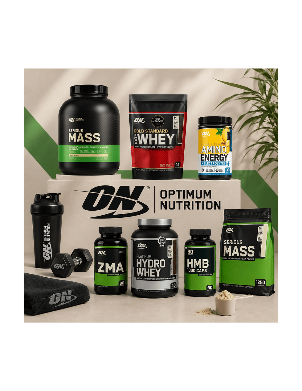 Miniatura: ON Serious Mass 12 Lbs – Gainer Alto en Calorías para Aumento de Masa Muscular