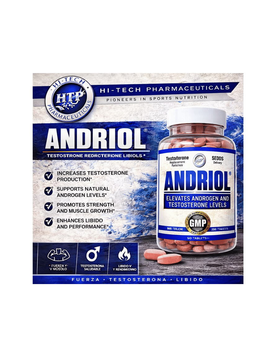 Miniatura: HTP Andriol 60 Caps | Formula de Vitalidad Masculina y Rendimiento