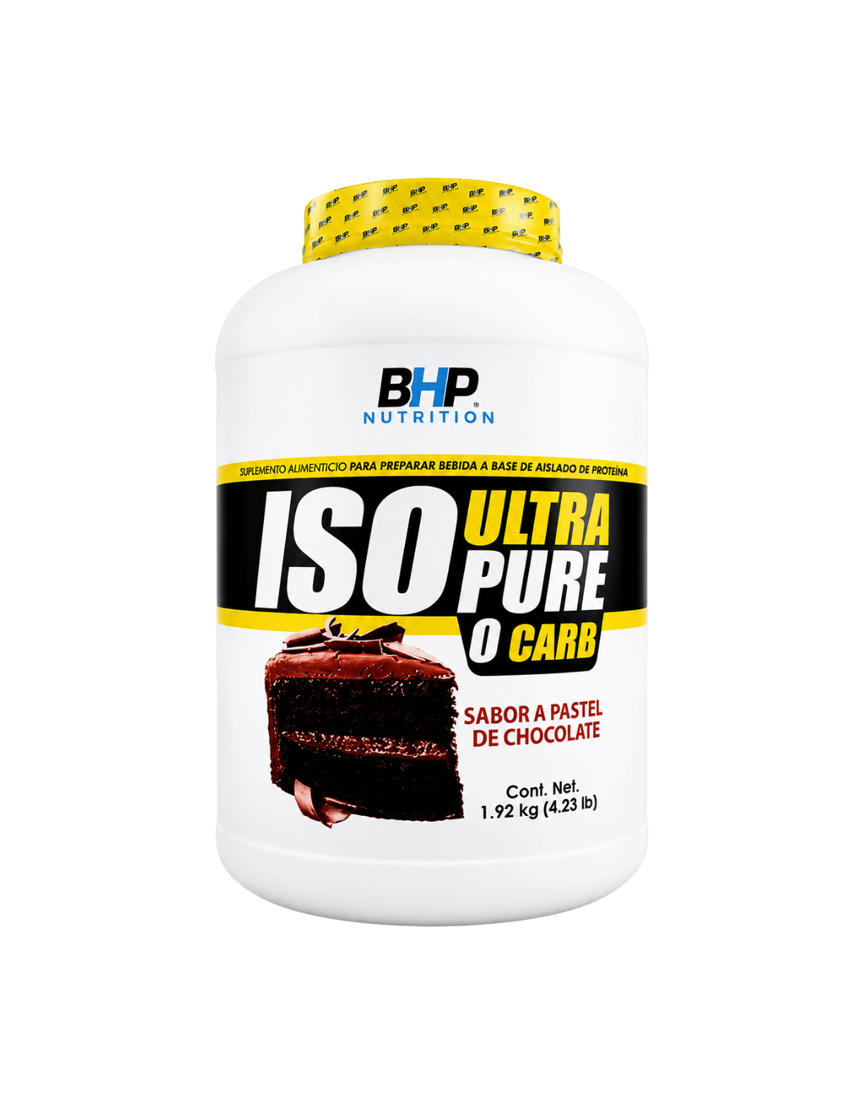 BHP Iso Ultra Pure 0 Carbs 4.23 Lb – Aislado de Suero Premium Sin Carbohidratos