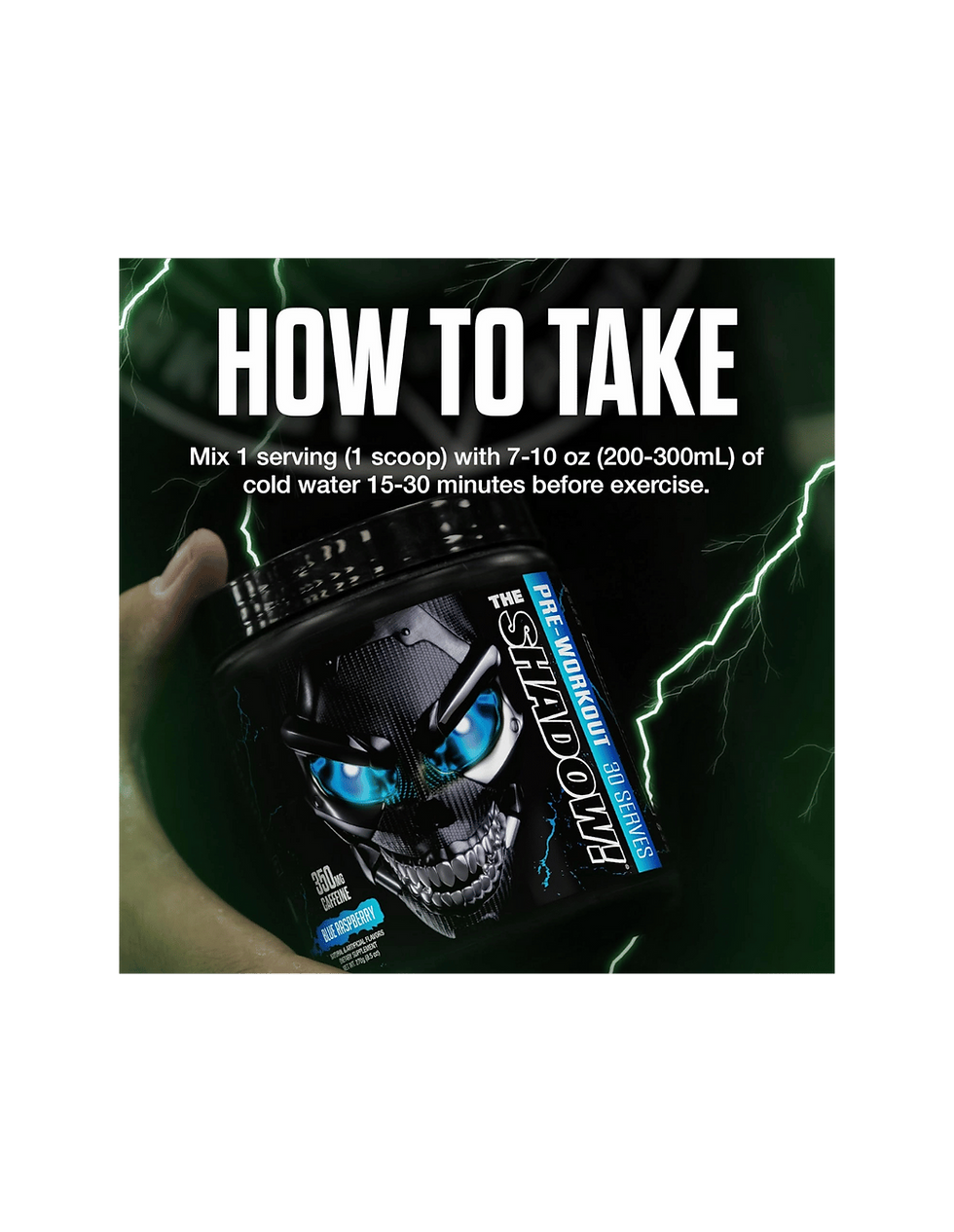 Miniatura: Cobra The Shadow-X Pre Entreno 30 Serv | Pre Workout de Energia y Rendimiento
