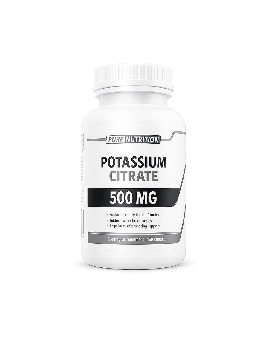 PN Potassium Citrate 500 mg 100 Caps | Soporte Mineral para Funcion Muscular