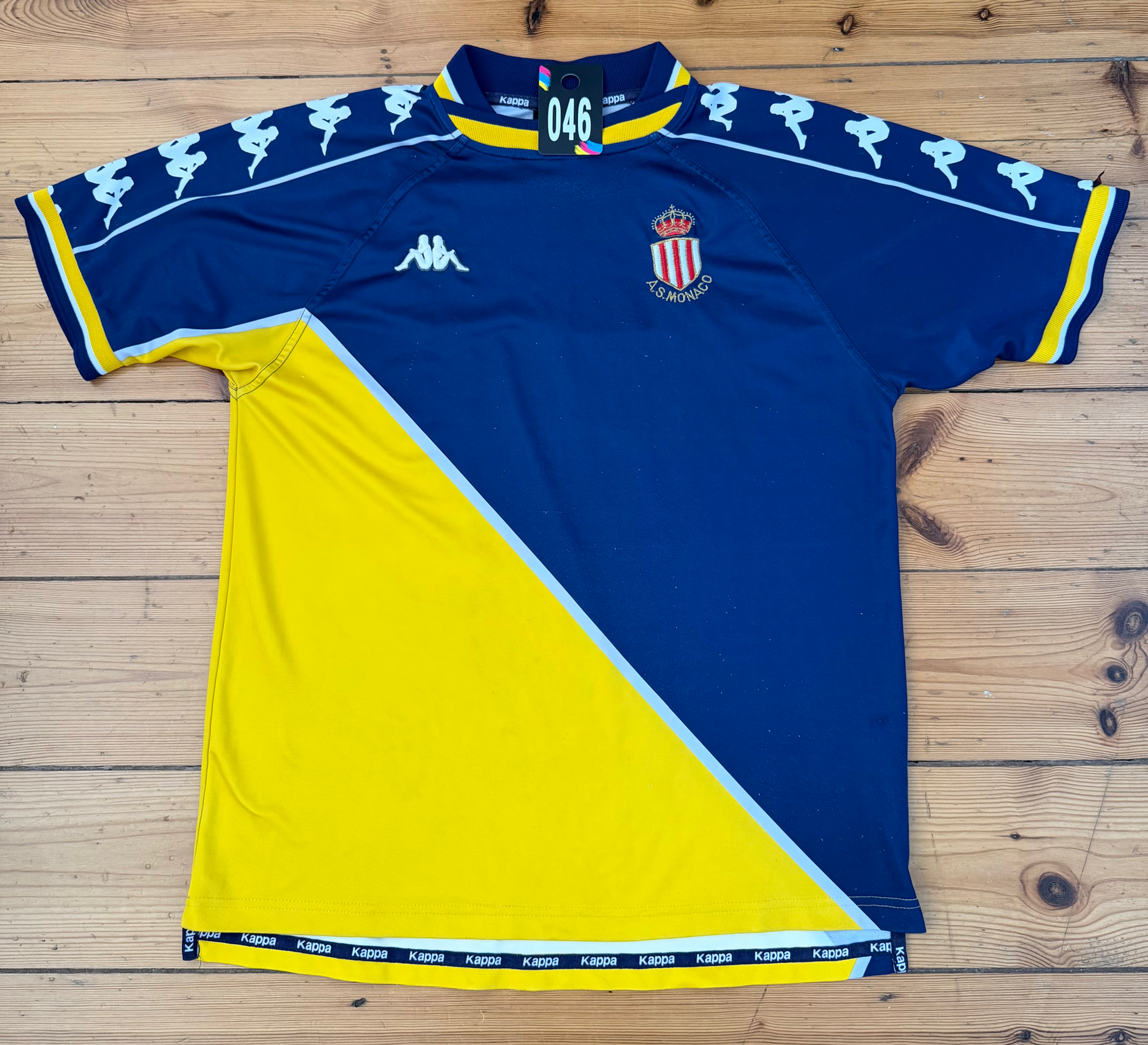 Official AS Monaco 1999/00 away shirt by Kappa