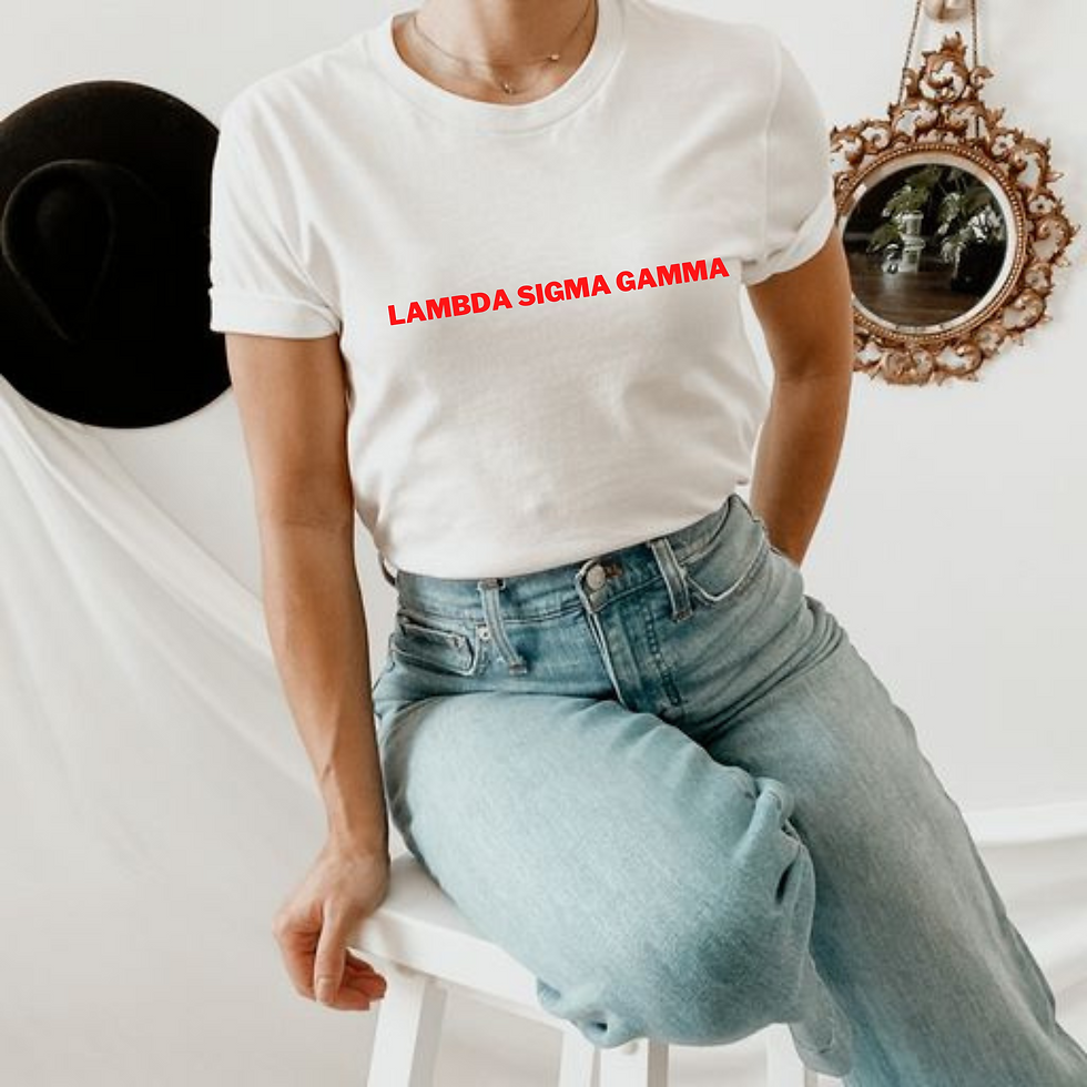 Thumbnail: "Lambda" Double Sided Tshirt