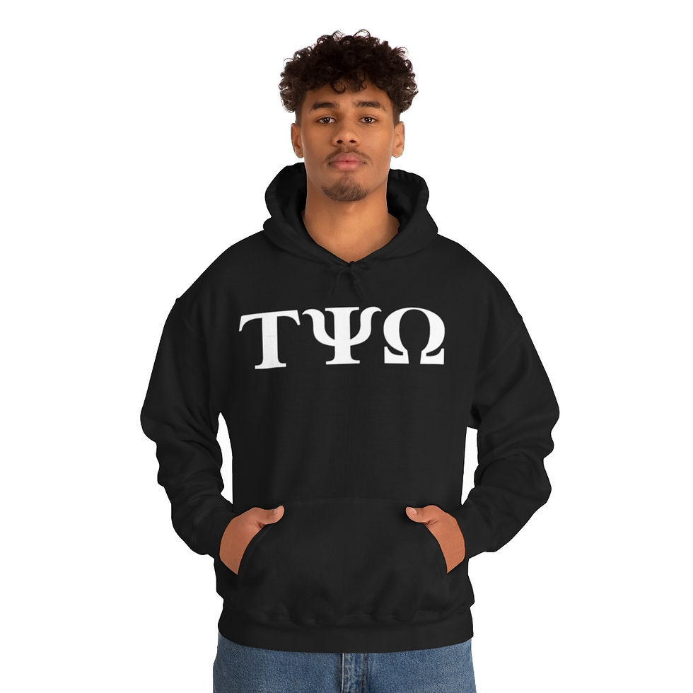 Thumbnail: Tau Psi Omega Front/Back Hoodie
