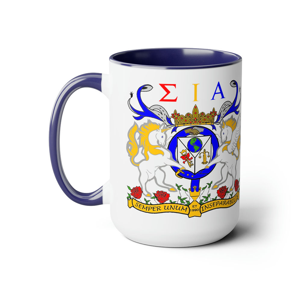 Thumbnail: SIA Crest 15oz Rimed Mug