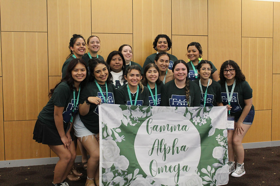 Thumbnail: Gamma Alpha Omega Forest Green w/ White Roses Flag
