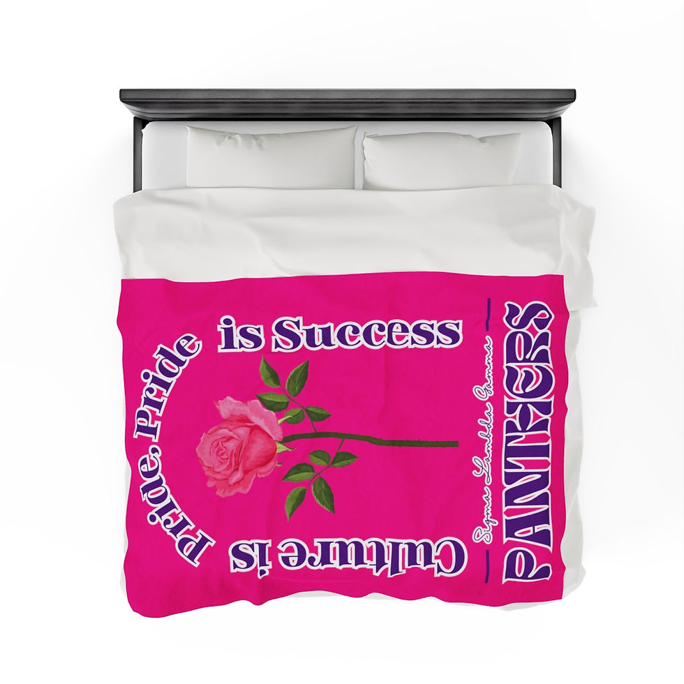 Thumbnail:  Culture is Pride, Pride is Culture - Shocking Pink Blanket