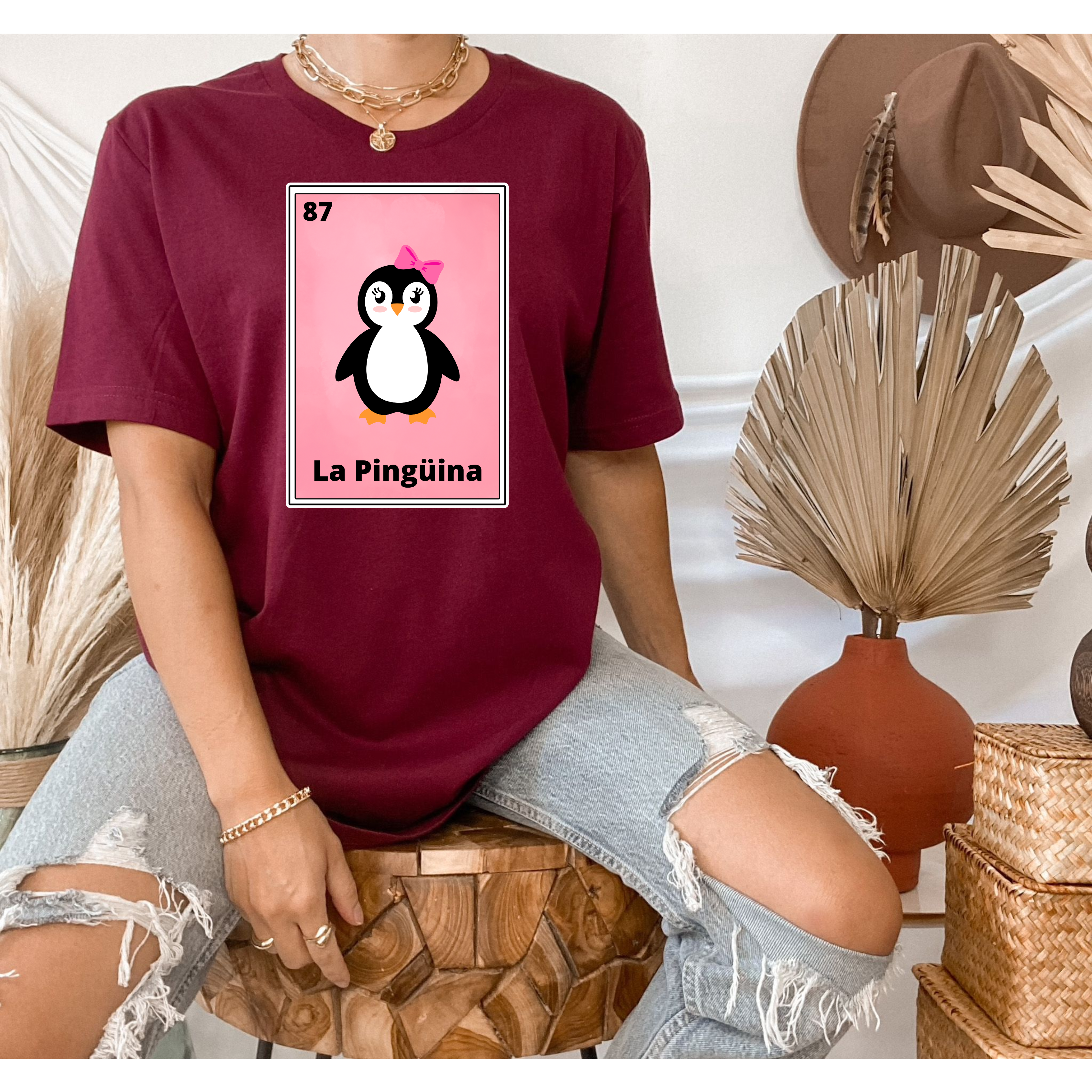La Pinguina Loteria Tshirt
