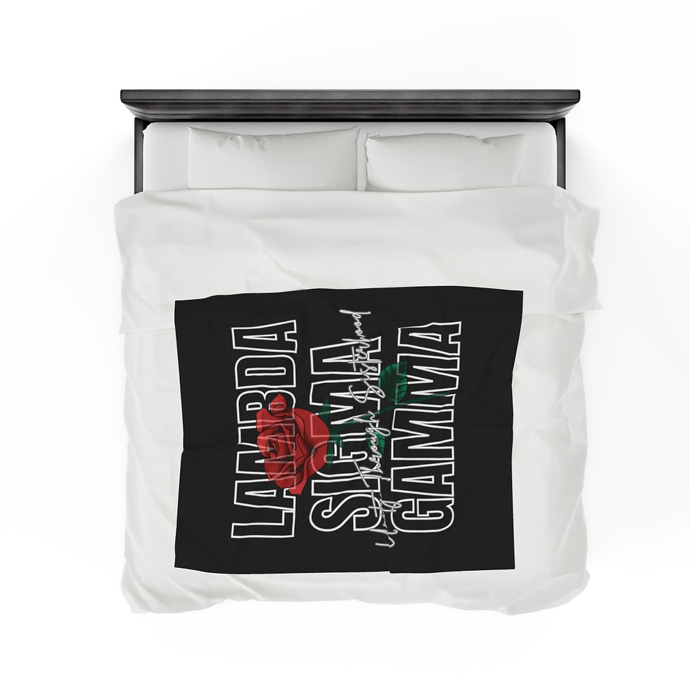 Thumbnail: Lambda sigma Gamma Black Blanket