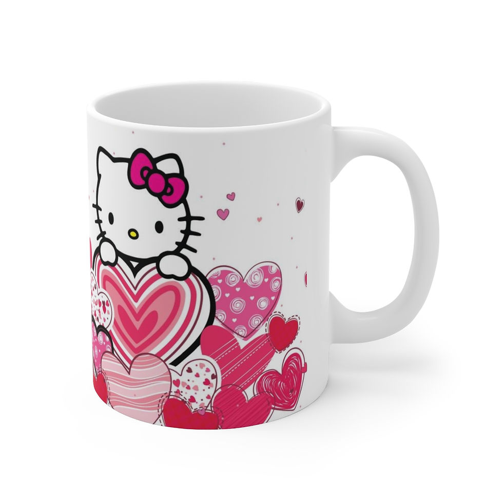 Thumbnail: Hello Kitty Collage Ceramic Mug 11oz