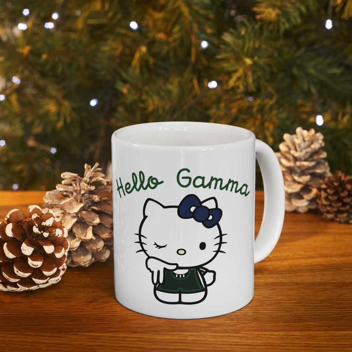 Hello Gamma White Mug