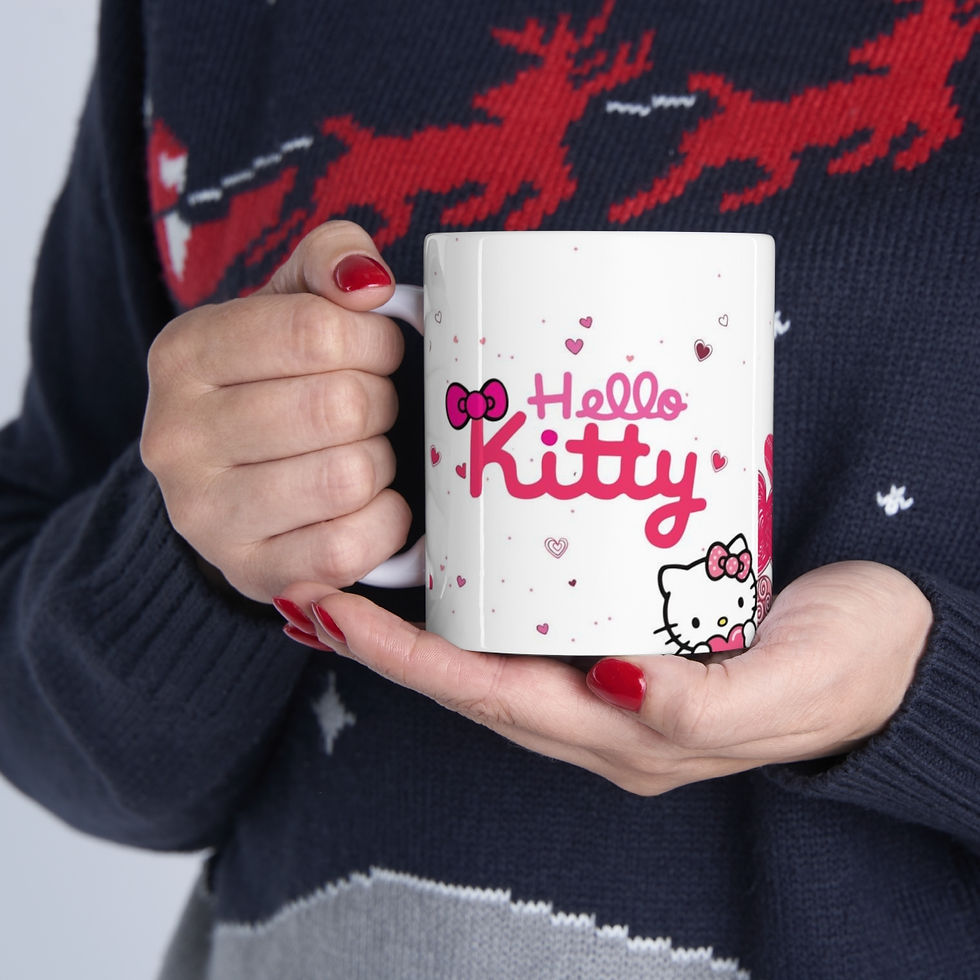 Thumbnail: Hello Kitty Collage Ceramic Mug 11oz