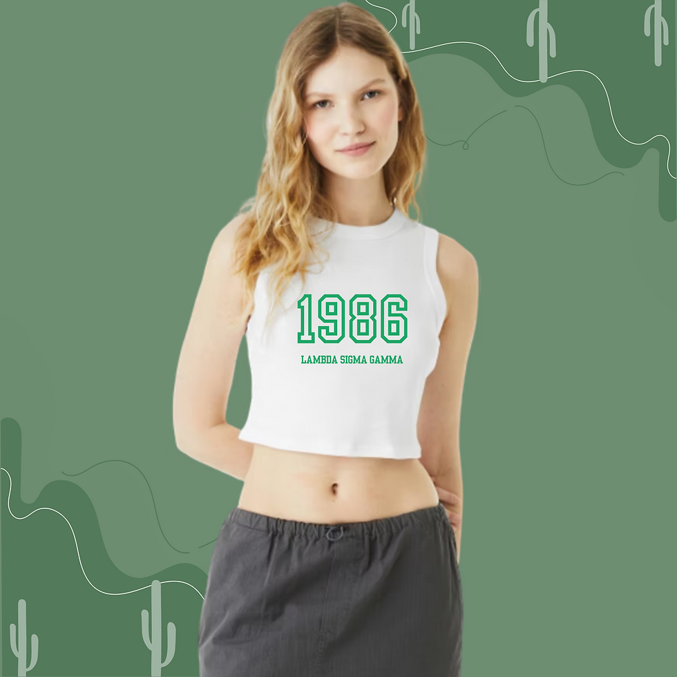 Thumbnail: LSG "1986" -  Muscle Crop Top