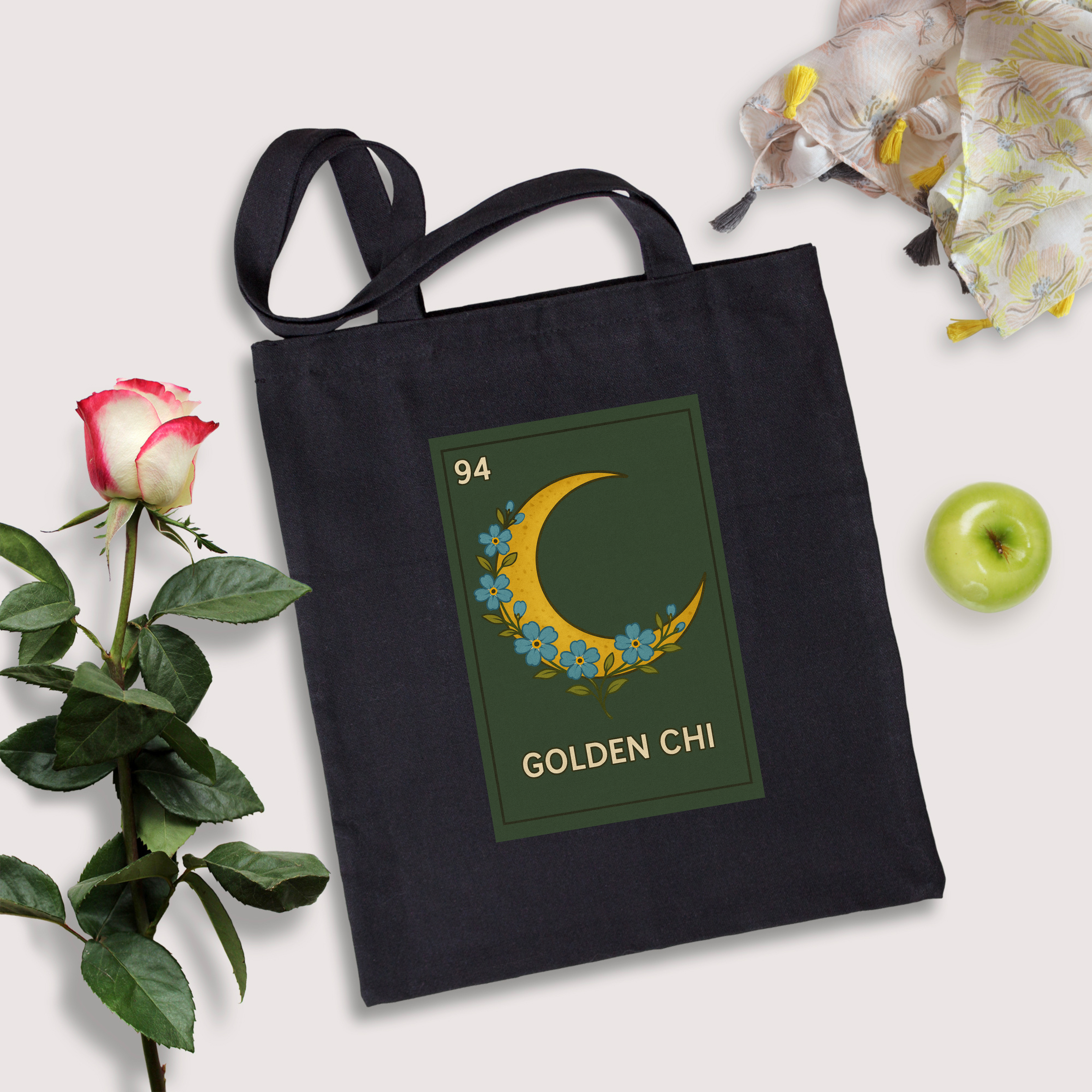 Golden Chi Loteria Tote Bag