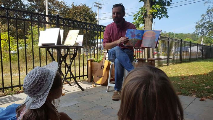 Story hour at the library!