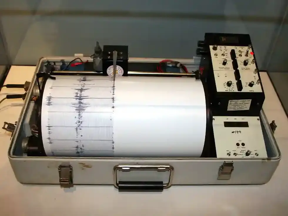 Deprem Şiddetini Ölçen Aletin Adı Nedir - sismograf - sismometre