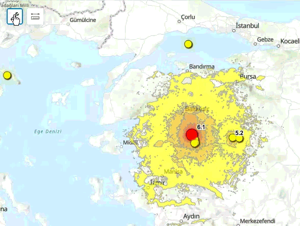 haritada alan hesaplama
