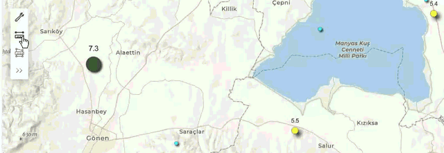 haritada mesafe hesaplama