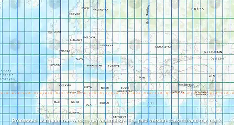 latitude and longitude map