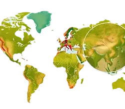 örnek dünya haritası