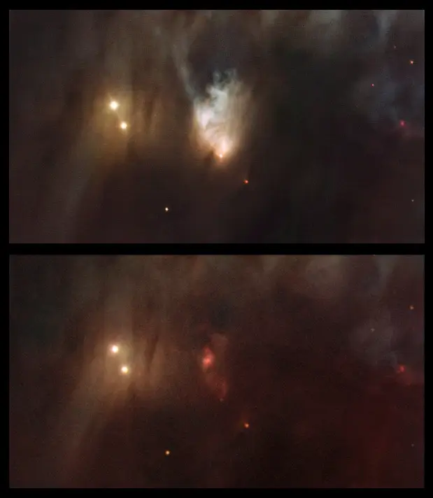 mcneil bulutsusu, mcneil nebulası