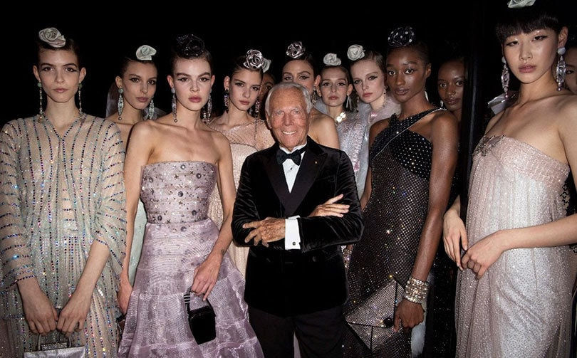 Armani anuncia su vuelta a las pasarelas: en septiembre y en Milán