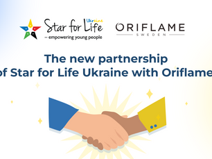 Нове партнерство Oriflame та Star for Life Ukraine!