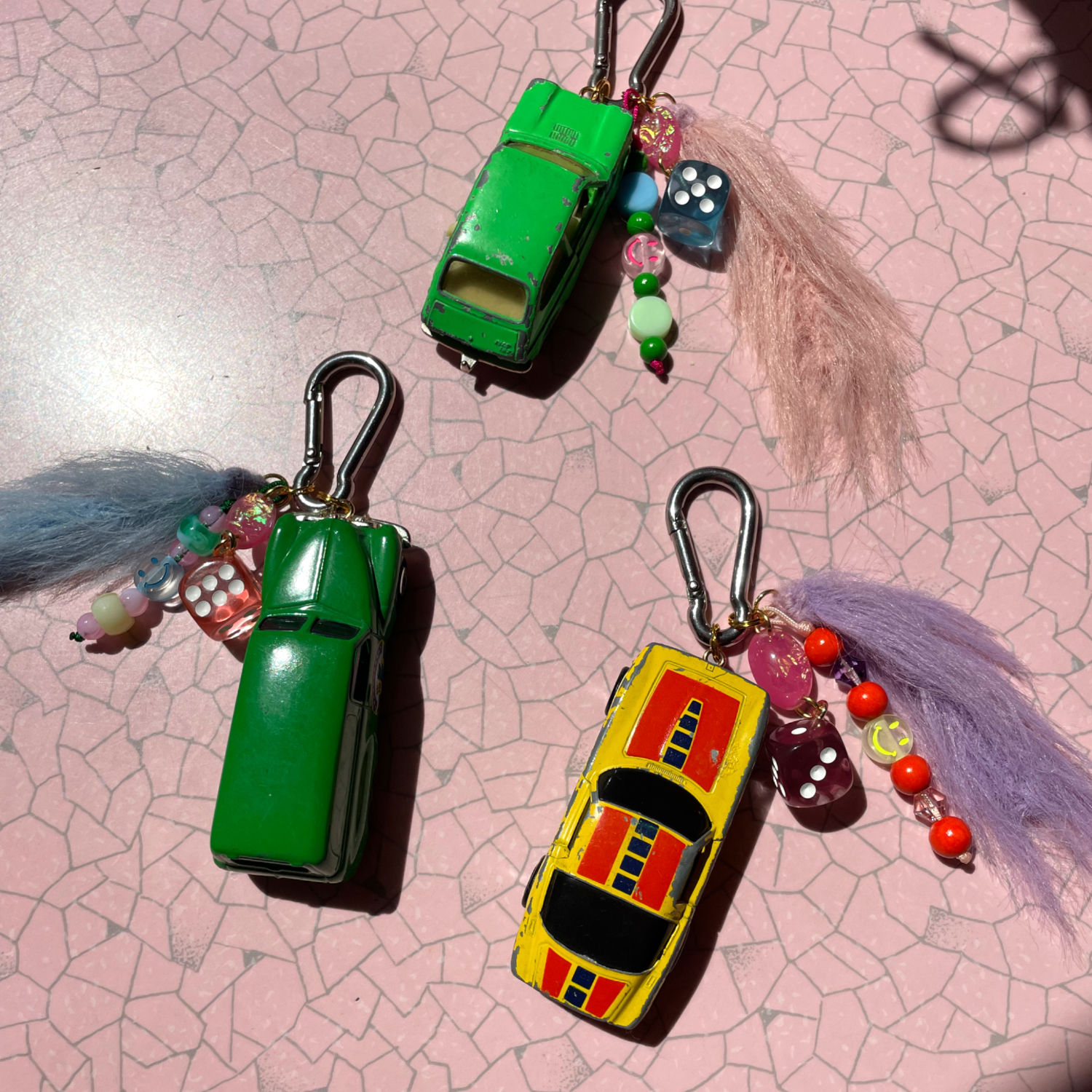 Bag Charms Toy Car
