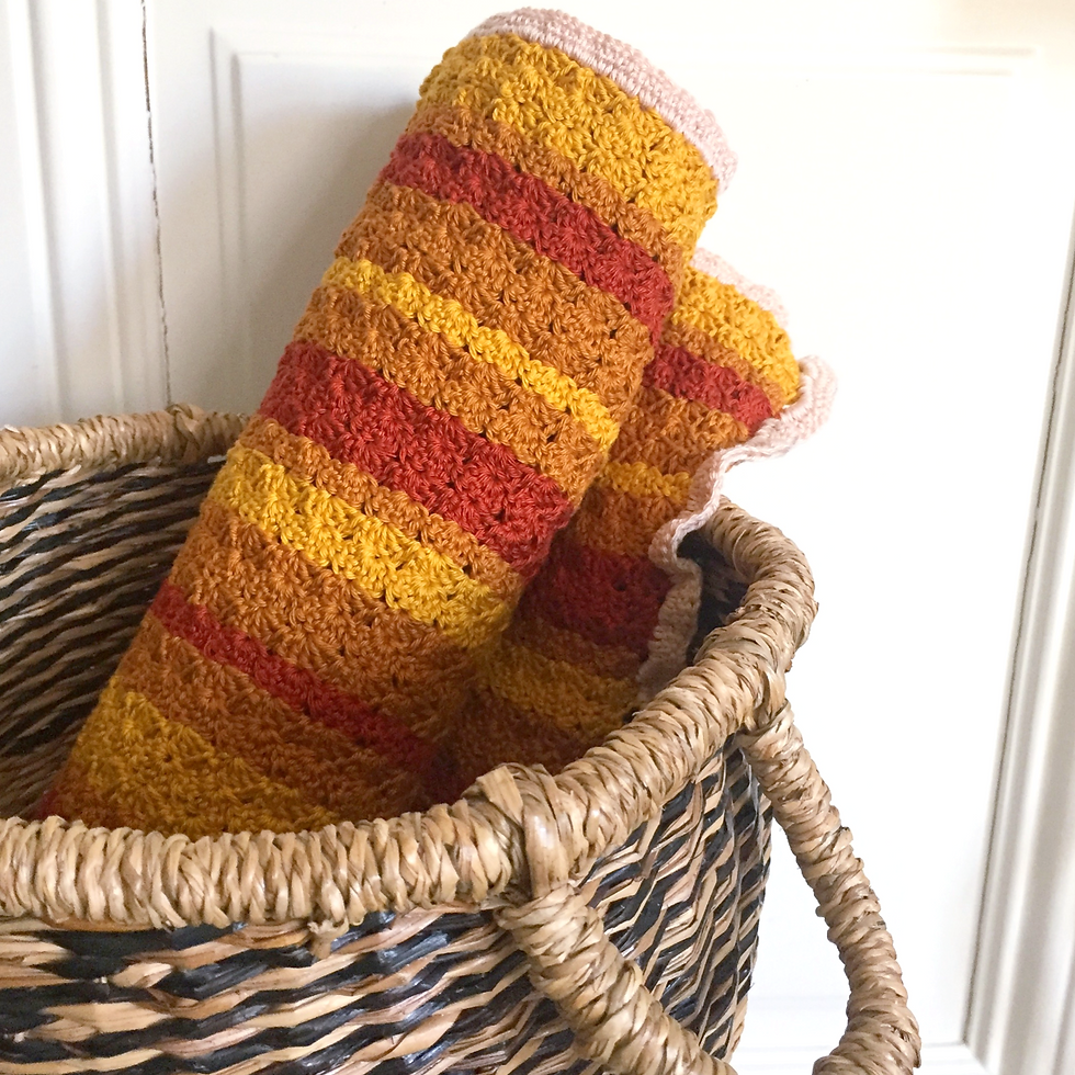 Babydecken gehäkelt