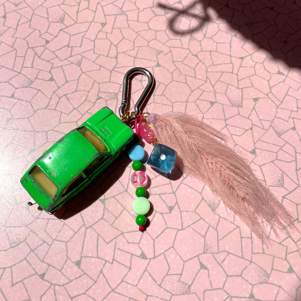 Thumbnail: Bag Charms Toy Car