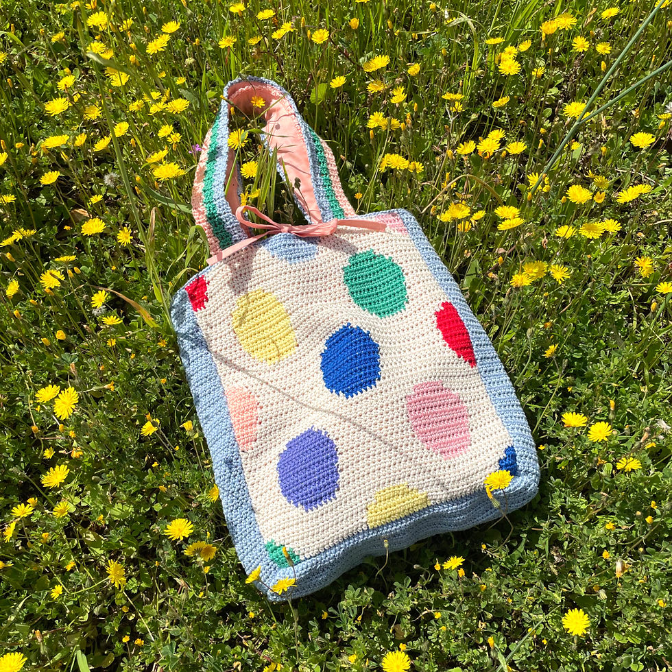 Thumbnail: DOTS - Crochet Bag