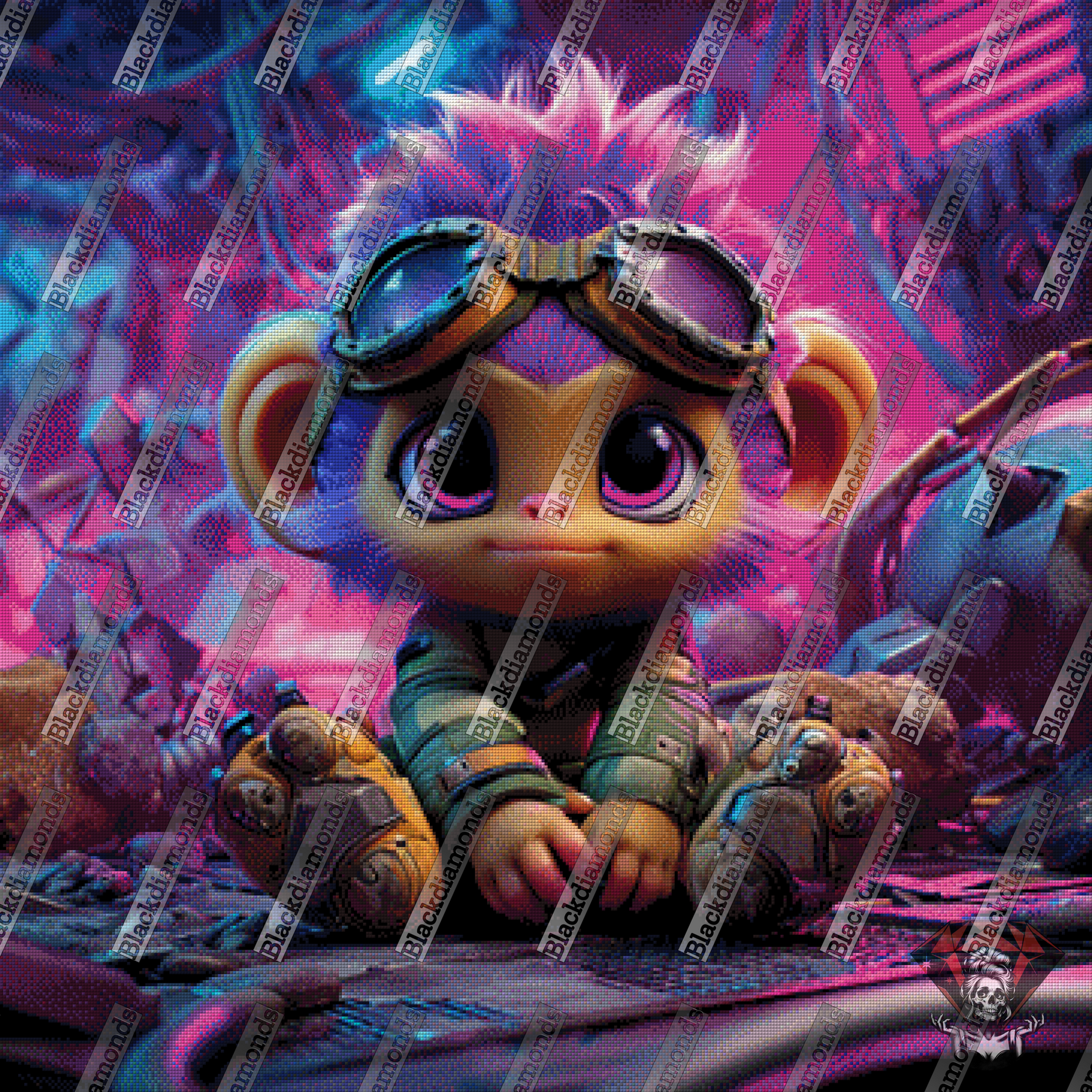 Captain Coco 90x90 276 Farben