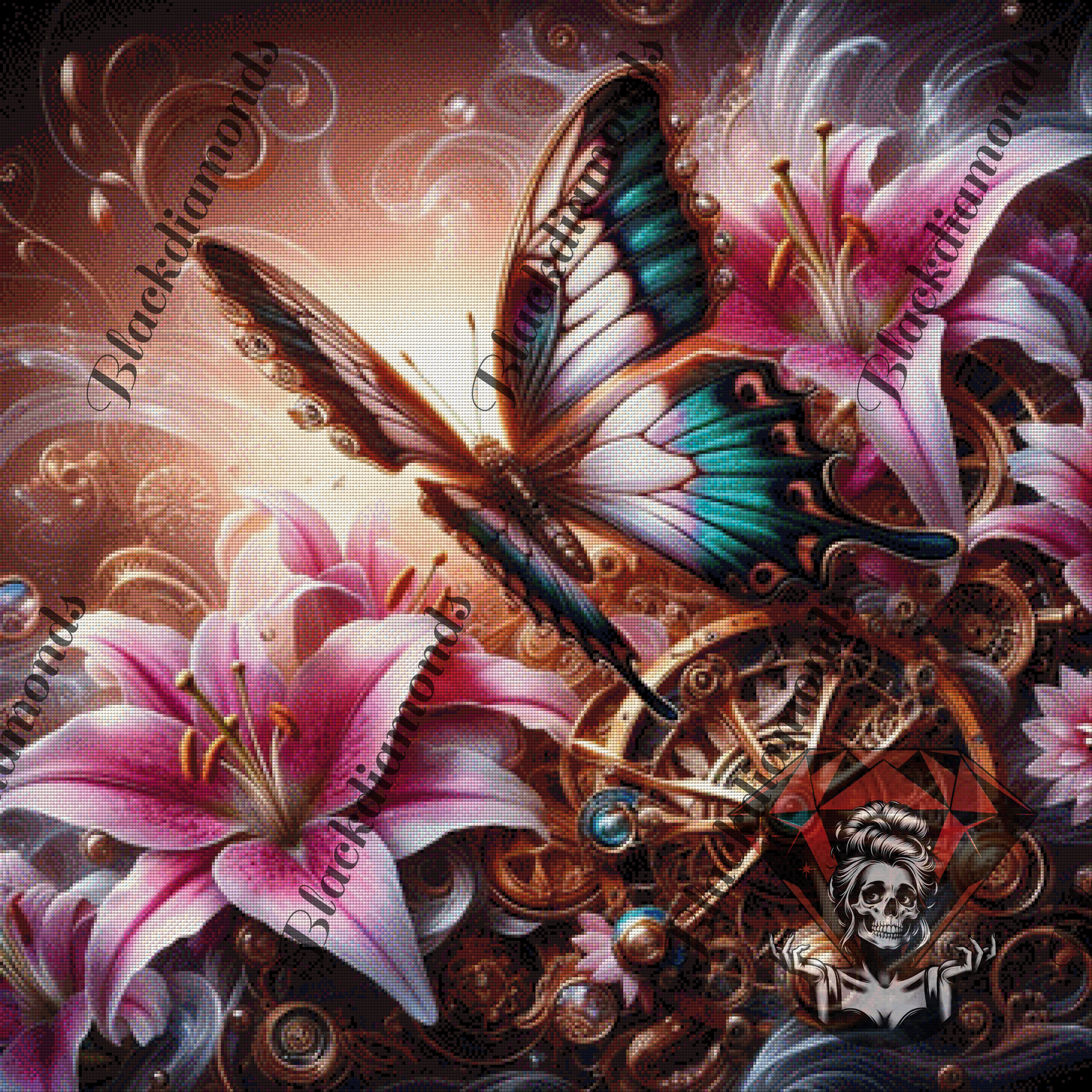 Butterfly Orchid 90x90 277 Farben