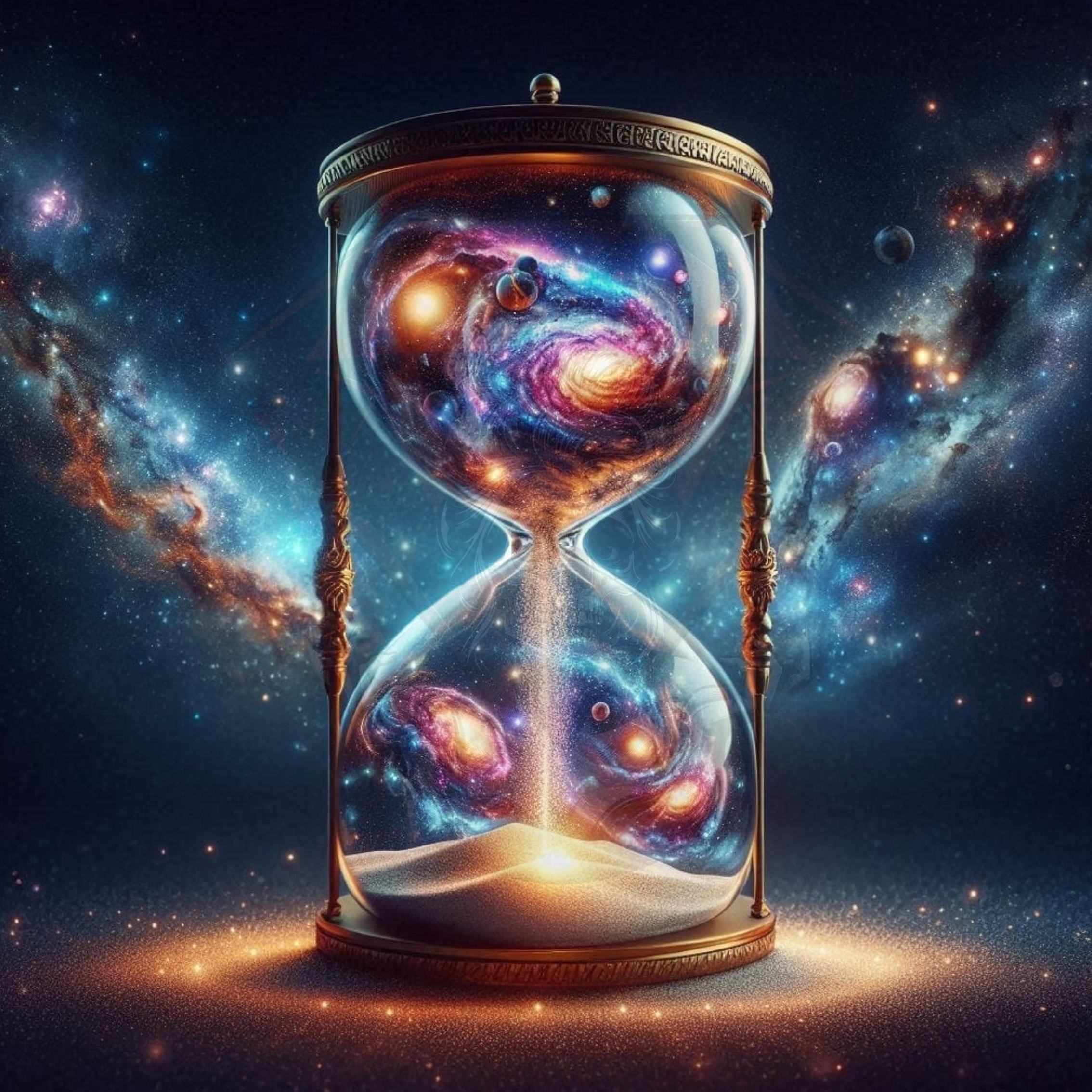 Space in the Hourglass 90x90 235 Farben