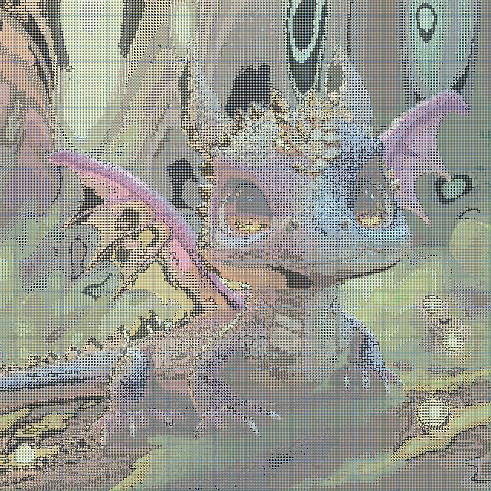 Miniaturbild: Dragon Lucky 80x80 260 Farben