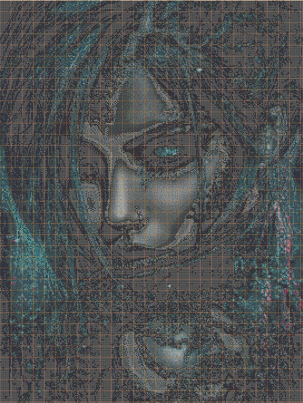 Miniaturbild: Zephyra 68x90 90 Farben